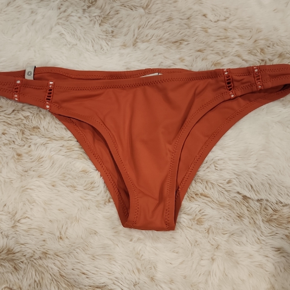 Rhythm Brown Bikini Bottom Cheeky Cut
